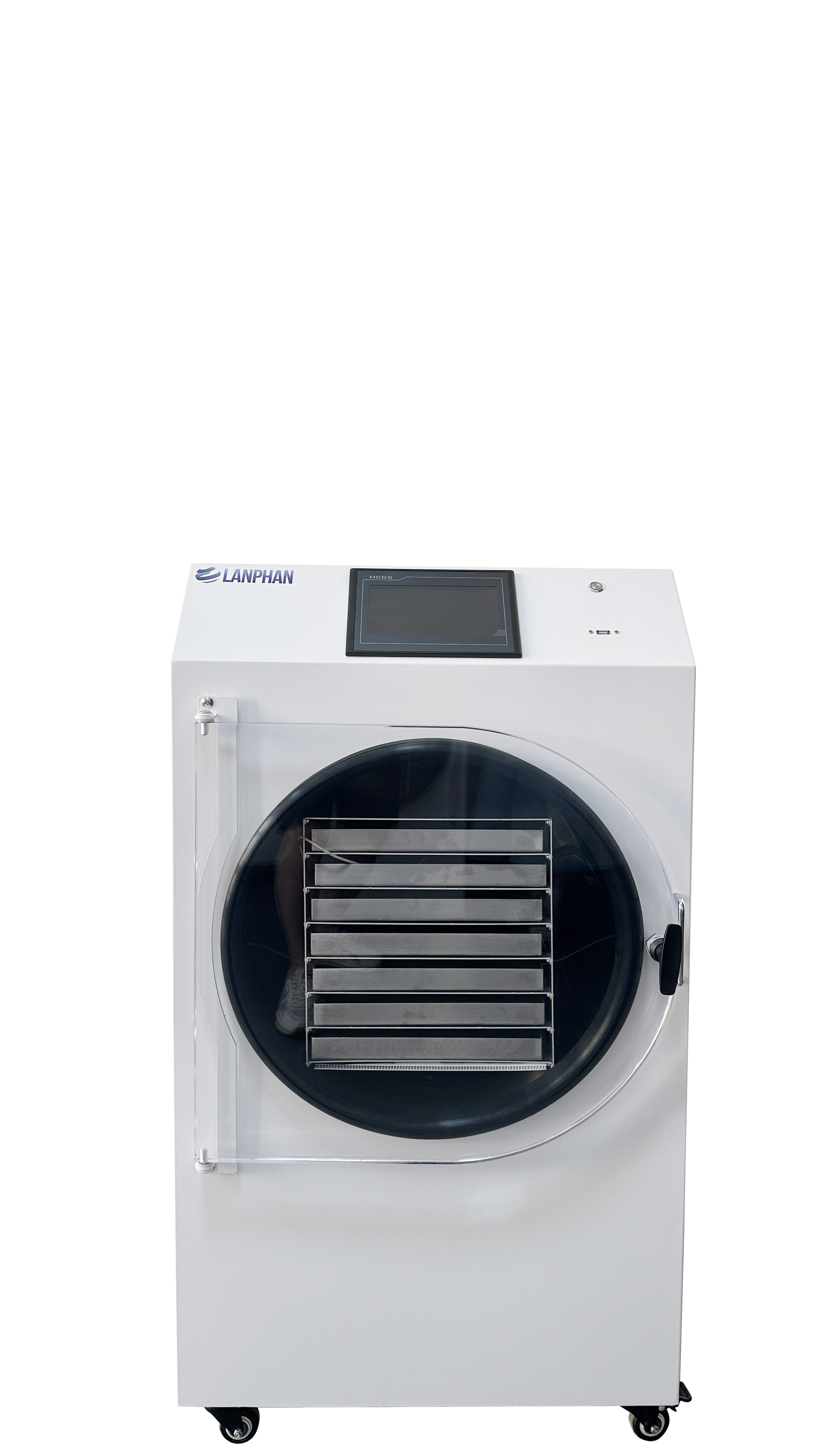 Lanphan HFD-15 commercial freeze dryer, front view