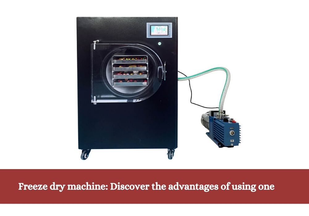 Freeze dry machine Discover the advantages