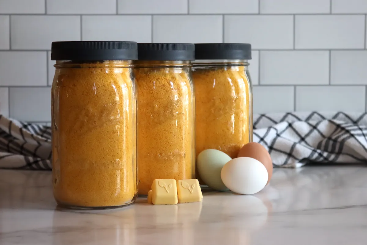 HOW TO FREEZE DRY LIQUID EGG